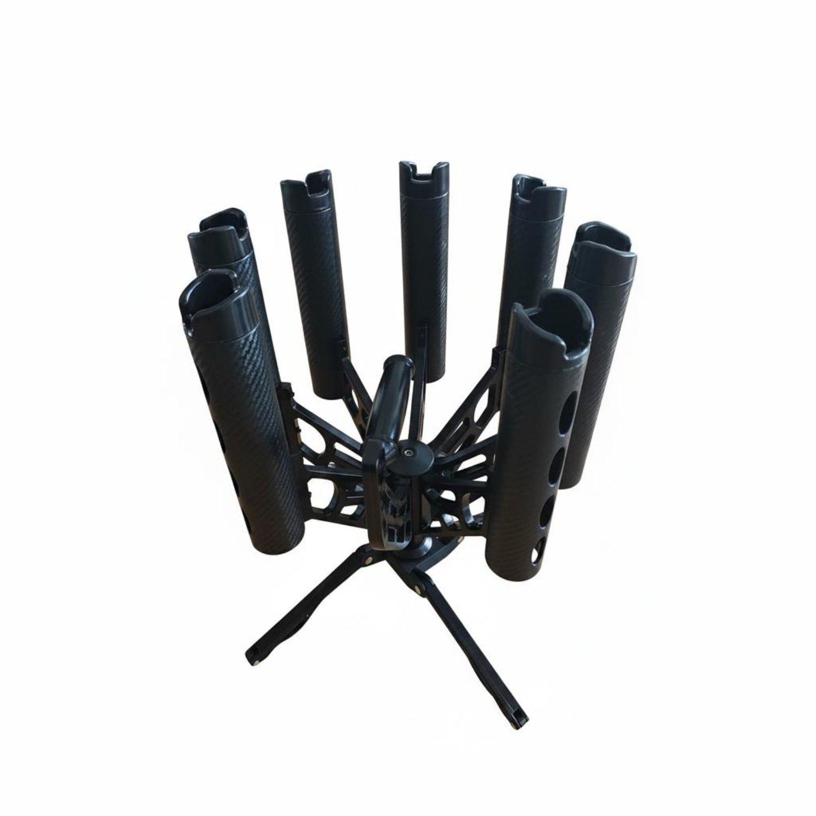 Fishing Rod Rack - 360 Degree Rotating Rod Rack High