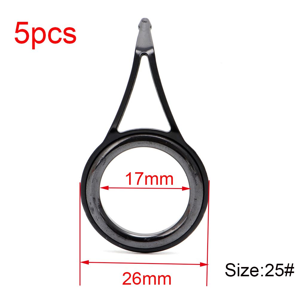 Fishing Rod Guide Replacement - Oval 3mm-23mm Internal diameter Stainless Steel