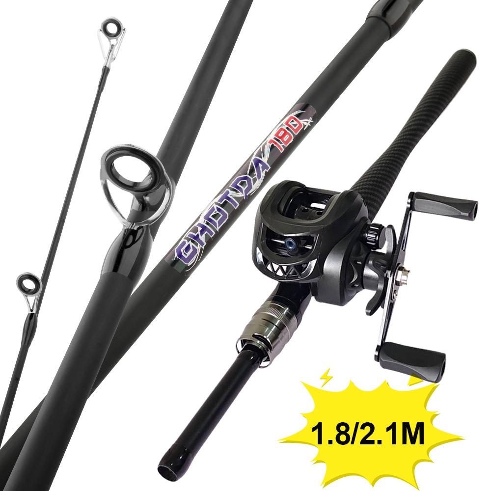 Fishing Rod Combo - Fishing Set Bait Casting Lure Rod
