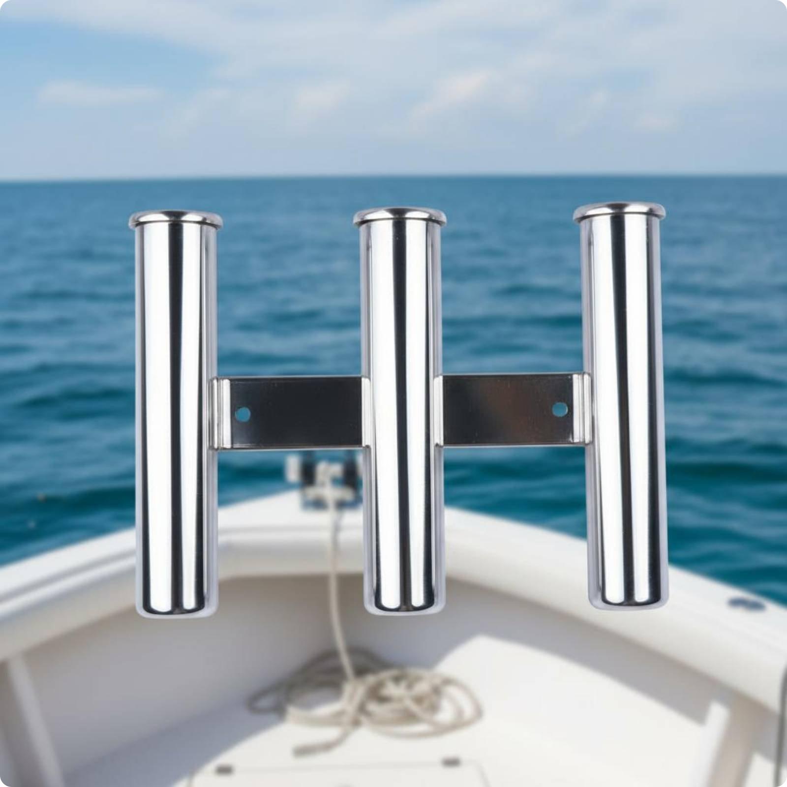 4 Tube Stainless Steel Boat Ro - Fishing Rod Boat 评论和价格