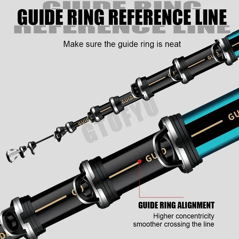 2.7m-7.2m Fishing Rods High 60 - Fishing Rod Surf 评论和价格