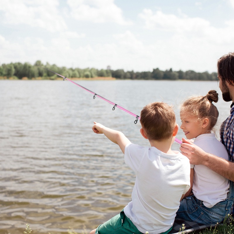 Kids Adult Beginner Fishing Ro - Fishing Rod Spinning 评论和价格