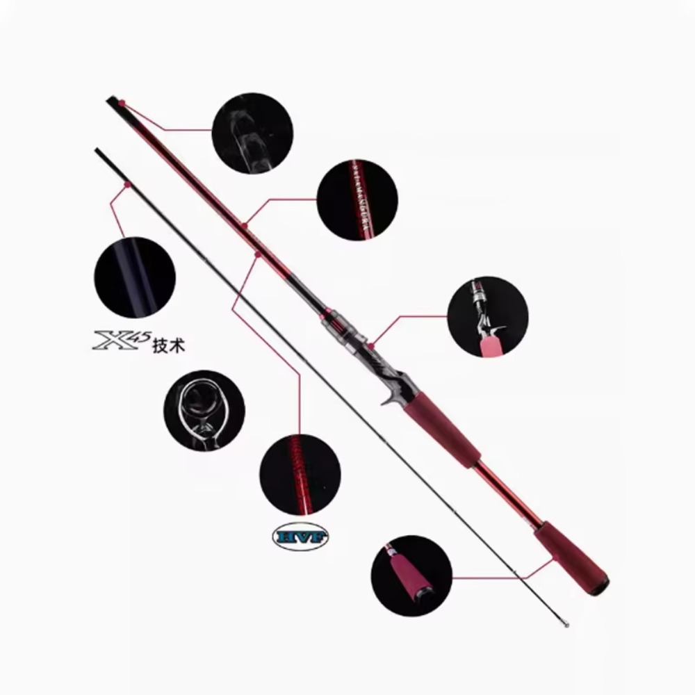 Carbon Fiber Lure Fishing Rod  - Fishing Rod Spinning 评论和价格