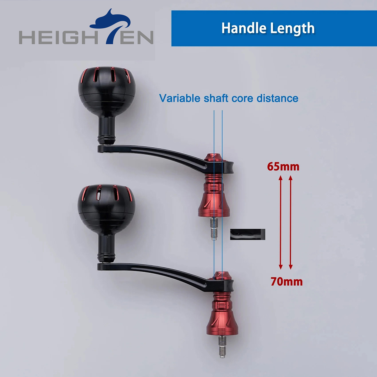 HEIGHTEN 65mm-70mm Handle With - Shimano Reel Sustain 评论和价格