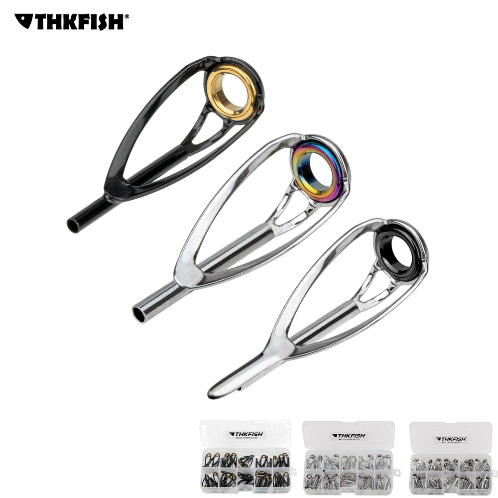 THKFISH 50pcs Fishing Rod Tops - Fishing Rod Tip Replacement 评论和价格