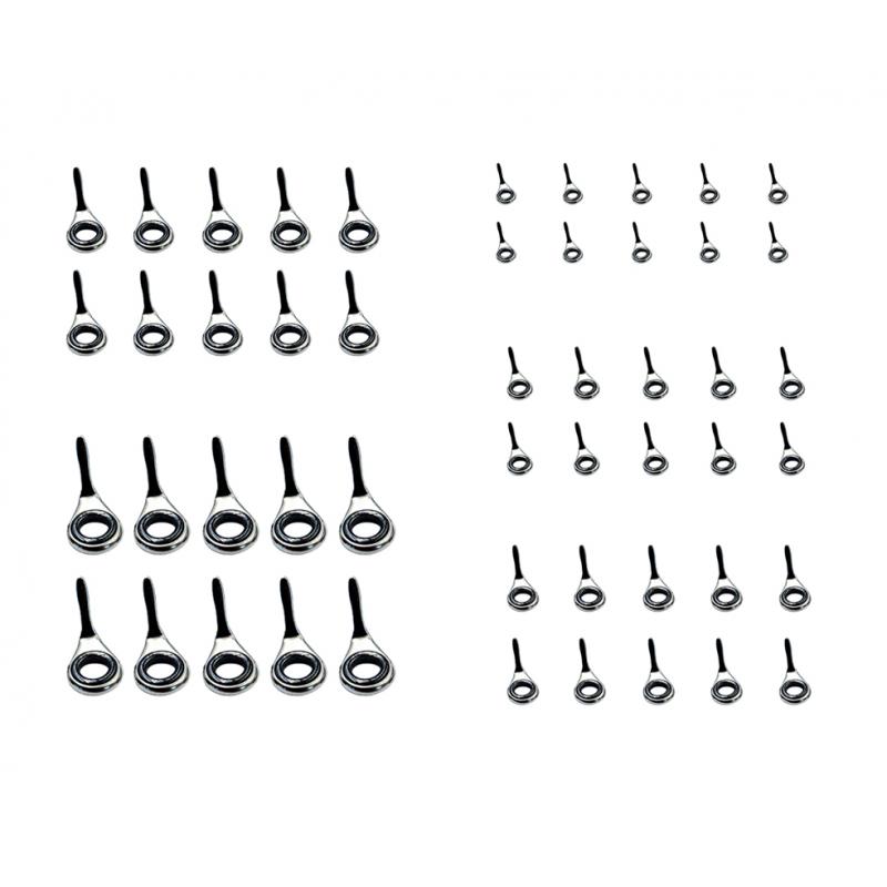 Set of 10 Telescopic Fishing R - Fishing Rod Guide Replacement 评论和价格