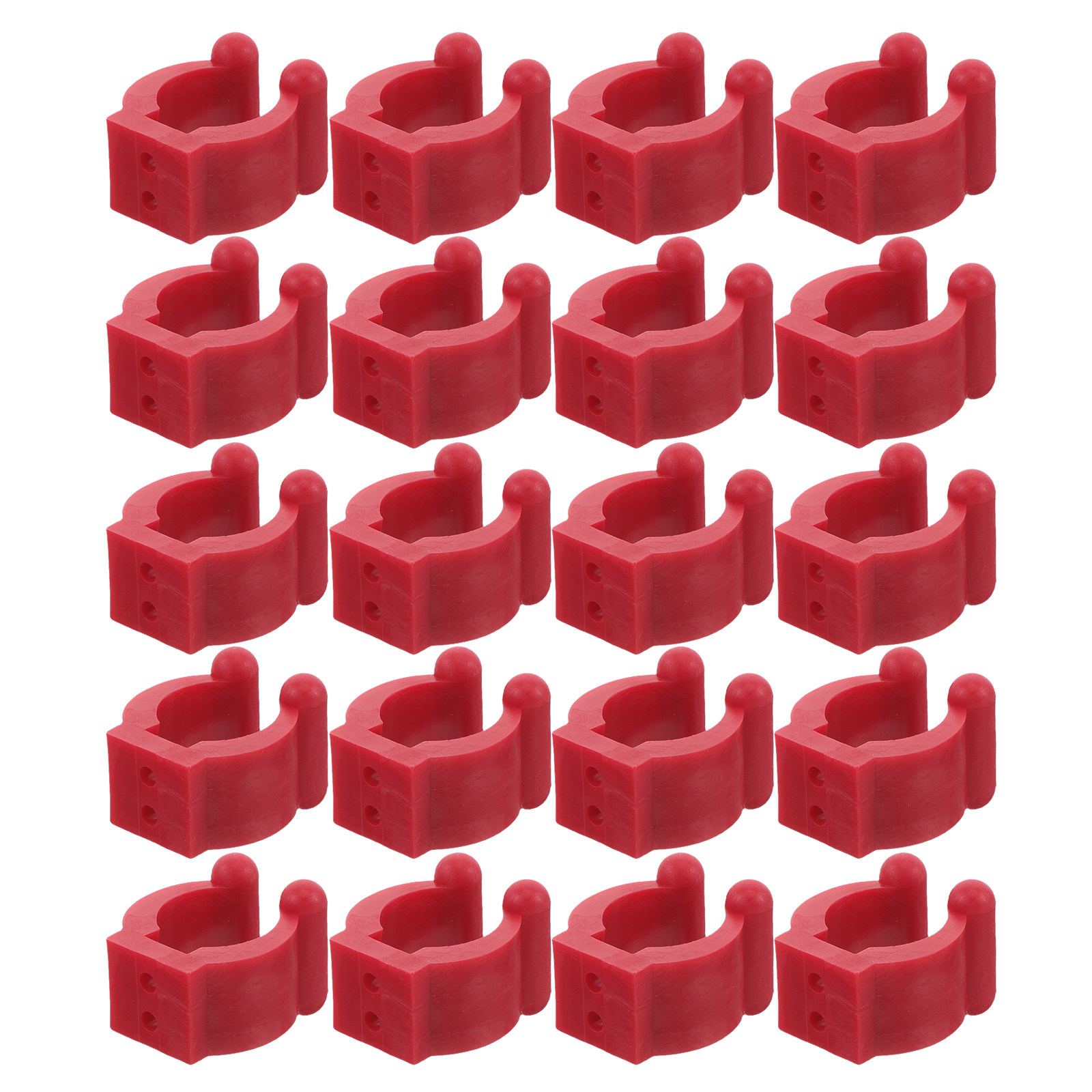 20 Pcs Fishing Pole Clamp Bill - Fishing Rod Rack 评论和价格