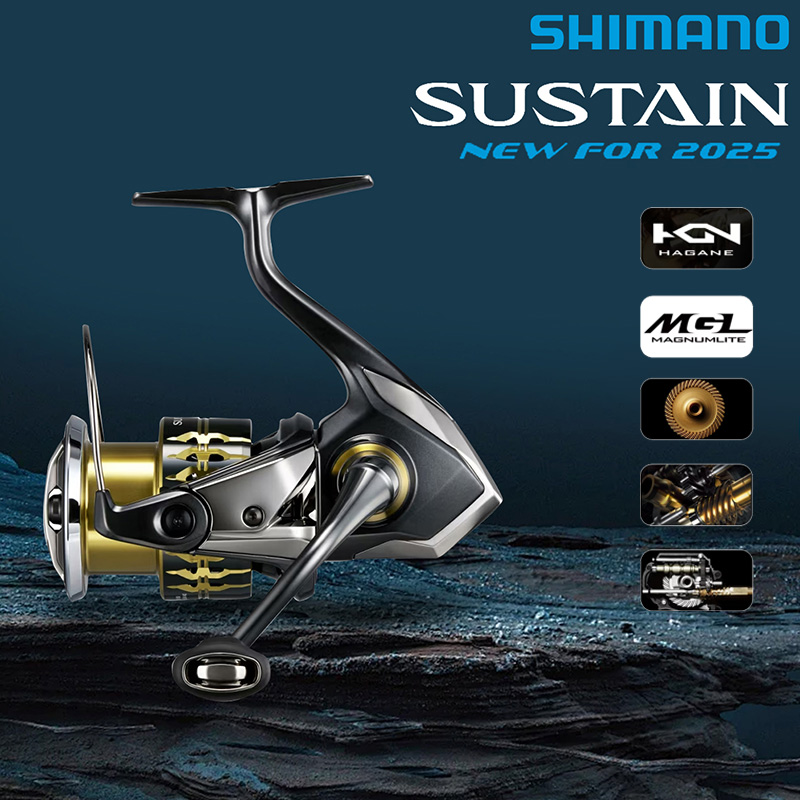 SHIMANO 2025 SUSTAIN Spinning  - Shimano Reel Sustain 评论和价格