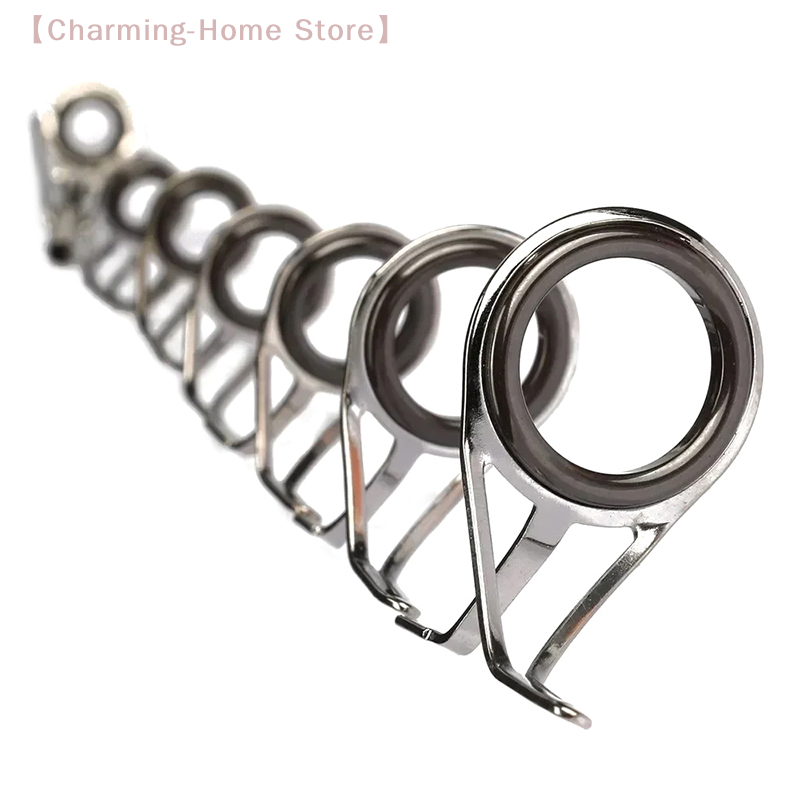 【M】4Pcs Stainless Steel Fishin - Fishing Rod Guide Replacement 评论和价格