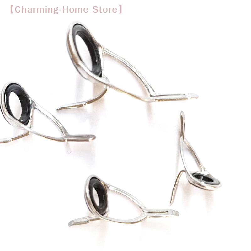 【M】4Pcs Stainless Steel Fishin - Fishing Rod Guide Replacement 评论和价格