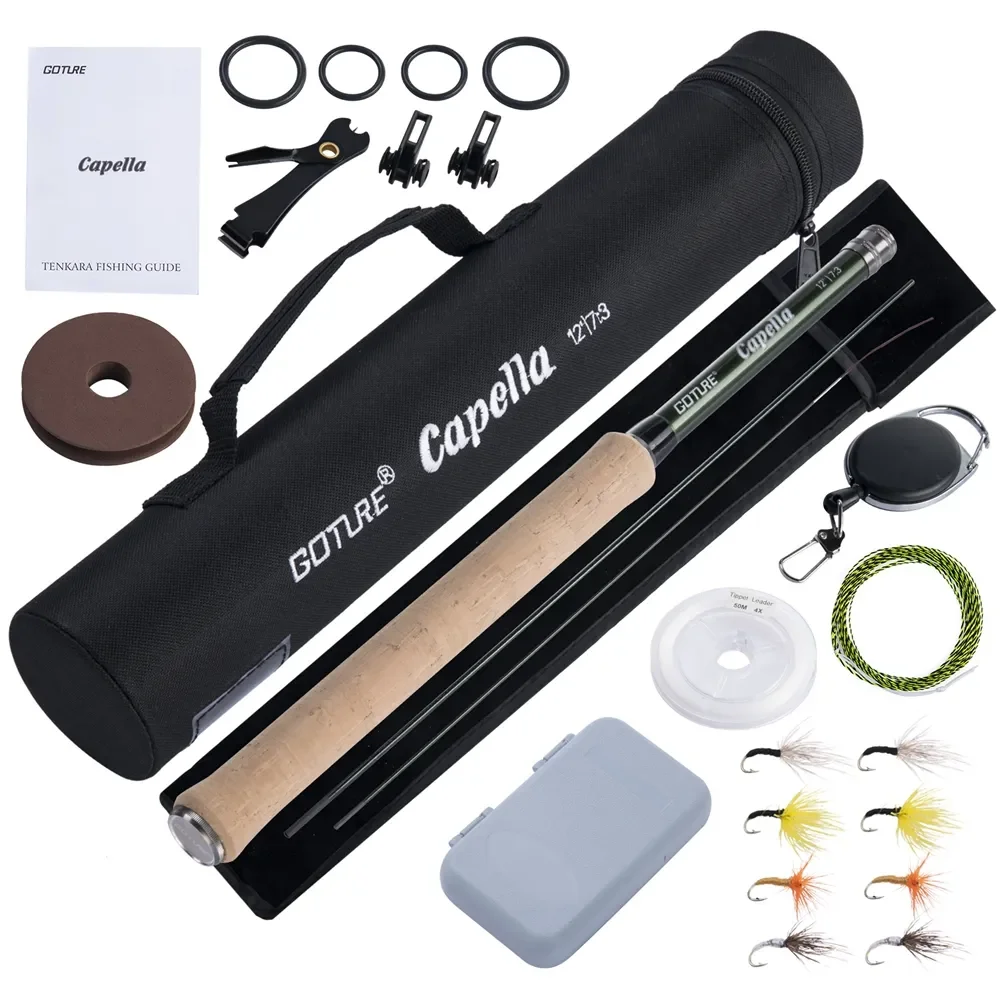 Goture 12FT Classical Tenkara  - Fishing Rod Combo 评论和价格